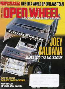 OPEN WHEEL 2000 AUG -JOEY SALDANA, RICH VOGLER, BILL SCHOOF